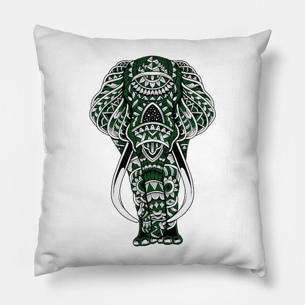 elephant Pillow by prastika