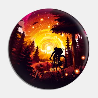 Bicyclist Pin