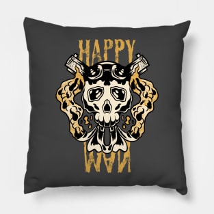 Happy man Pillow