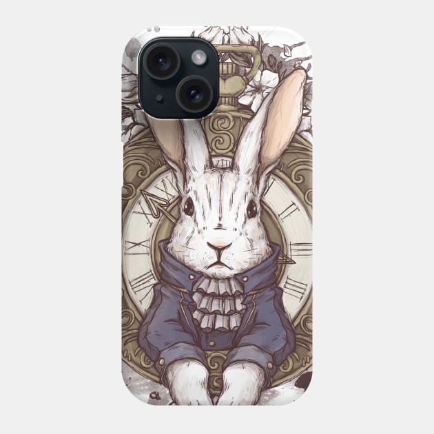 The White Rabbit Phone Case by xMorfina