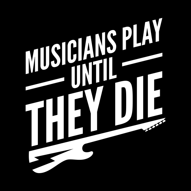 Musicians Play Until They Die by oskibunde