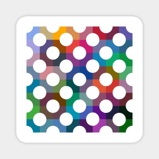 Dots and squares Magnet