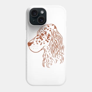 English Setter (White and Brown) Phone Case