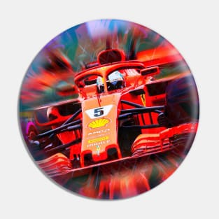 Vettel Pin