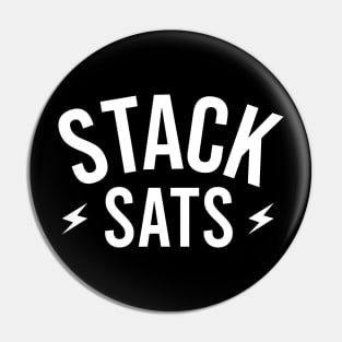 Stack Sats Pin