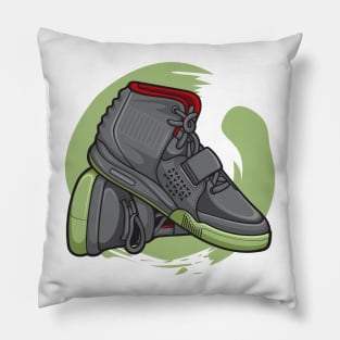 Hypebeast Solar Red Sneaker Pillow