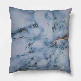 abstract, marble, pink, colourful, aesthetic, beautiful, vintage, retro, artistic, artsy, inspiring, dream, love, romantic, clouds, sky, soap, flowers by  AGRHouse Pillow