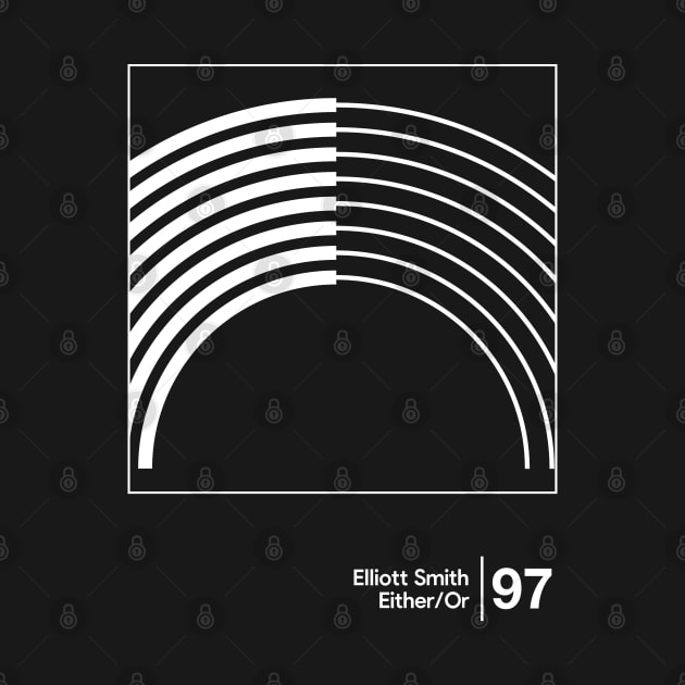 Either/Or - Minimal Style Graphic Artwork Design by saudade