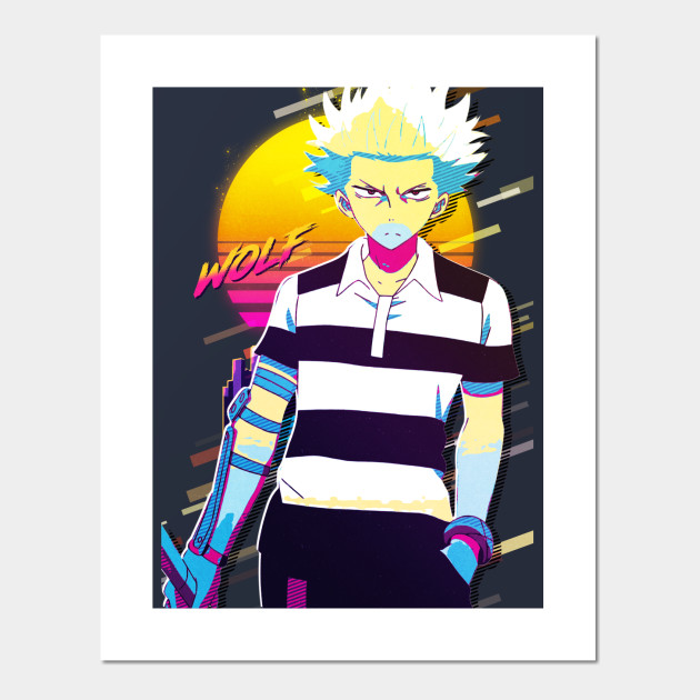 Get Wallpaper Wolf Blood Lad Blood Lad Posters And Art Prints Teepublic For iPhone