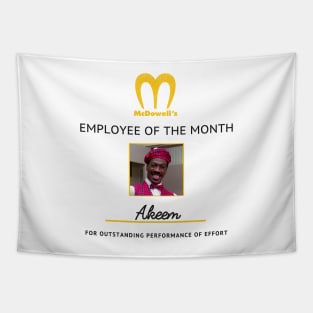 McDowell's Employee of the Month - Akeem Tapestry