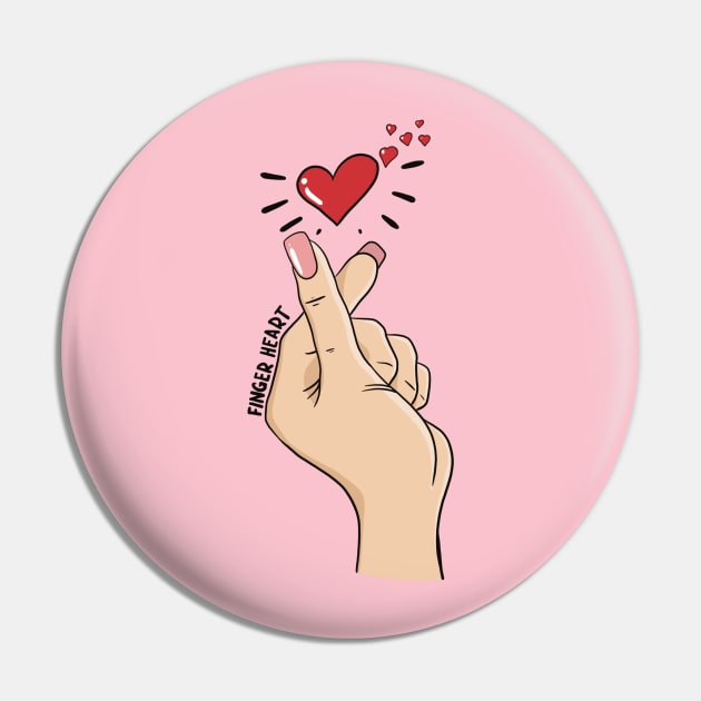 Crossed fingers Pin by TeslaComics