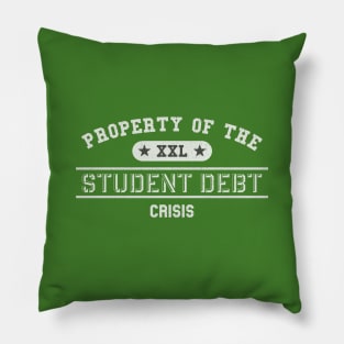 Property of Student Debt Pillow