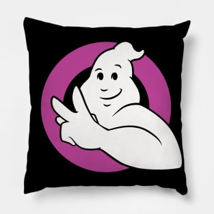 Ghostbuddy 1989 (Mood Slime Pink) Pillow