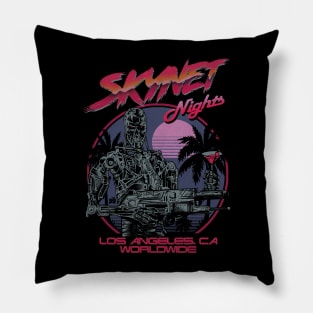 "SKYNET NIGHTS" Pillow