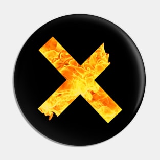 The X (Fire Version) Pin