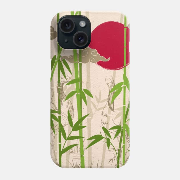 Bamboo Forest Phone Case by edmproject