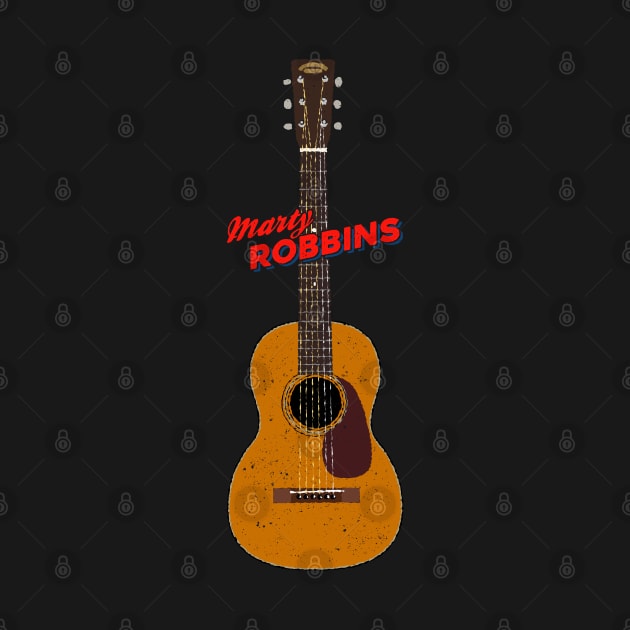 Marty Robbins Martin 5-18 Acoustic Guitar by Daniel Cash Guitar