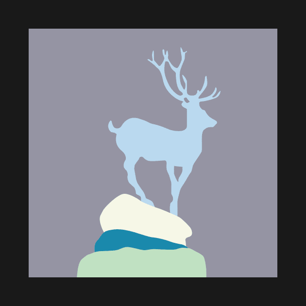 Grand Budapest Hotel - Stag by Gothenburg Print