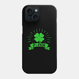 Irish St Patricks Day Shamrock Green Phone Case