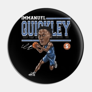 immanuel quickley cartoon Pin