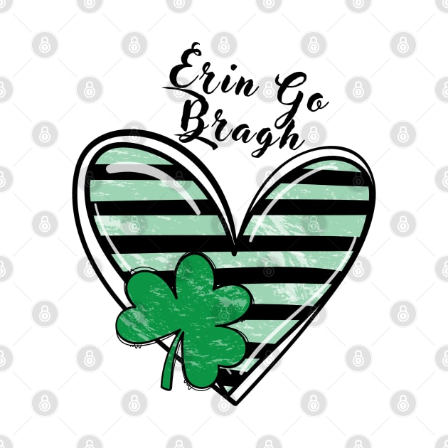 St Patrick - Saint Patrick's Day Erin Go Bragh by Little Blue Skies