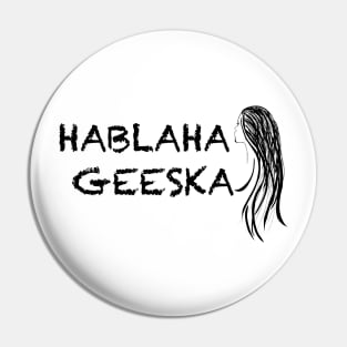 Hablaha Geeska Afrika Pin