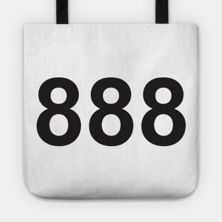 Angel number 888 Tote