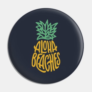 Aloha Beaches Pin