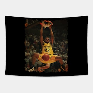 Epic Mourice Taylor Dunking Vintage Tapestry