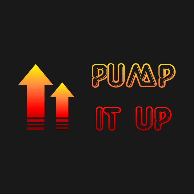 Pump it up 80s design by Stiffmiddlefinger