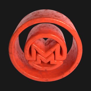 3D Monero - Marble T-Shirt