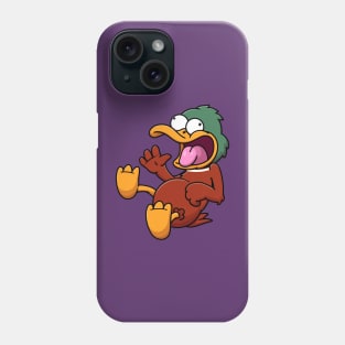 Crazy Laughing Duck Phone Case