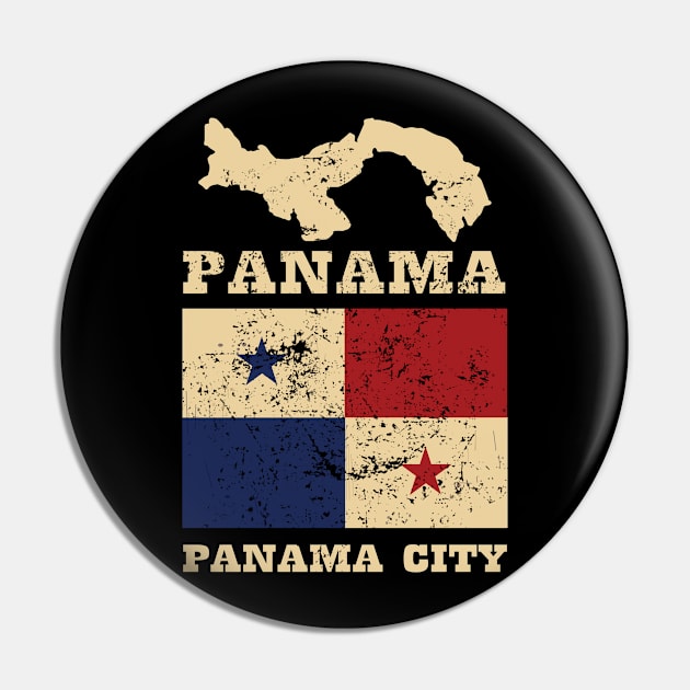 Flag of Panama Pin by KewaleeTee