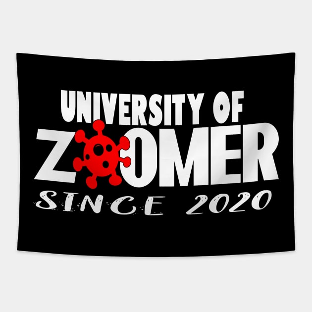 ZOOMER UNIVERSITY T-SHIRT Tapestry by paynow24