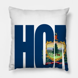 Vermont Home - State Flag Pillow