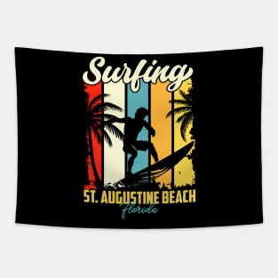 Surfing |  St. Augustine Beach, Florida Tapestry