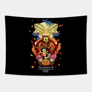 Vee Negative Space Tapestry