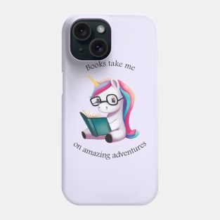 Unicorn Reader Phone Case