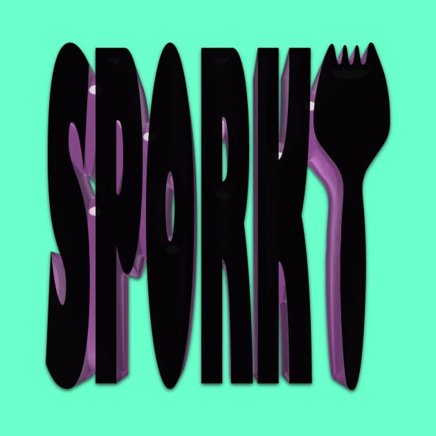 SPORK (Y violet) by rikarts