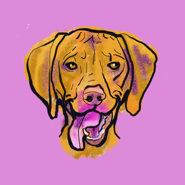 The happy Vizsla Love of My Life by lalanny