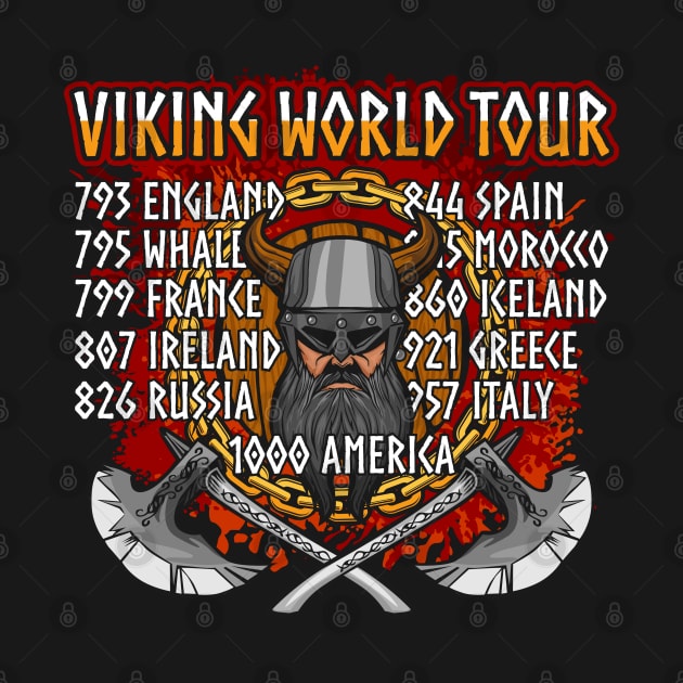 Vikings Take Over The World Tour Dates by RadStar