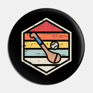 Retro Badge Hurling Pin