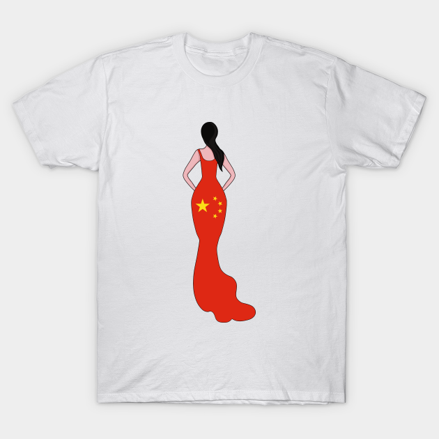 Discover China Woman - Chinese Art - T-Shirt