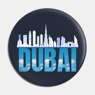 Skyline Serenity: Dubai Pin