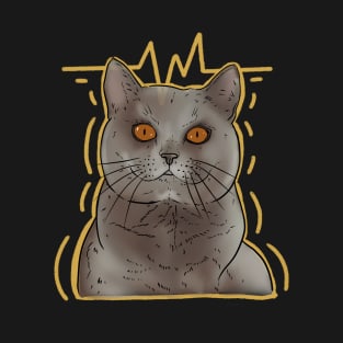 Shocked cat T-Shirt