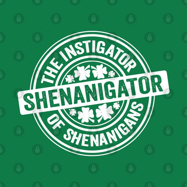 Shenanigator White by DetourShirts