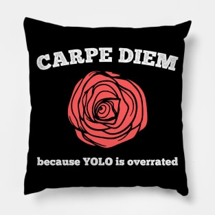 Carpe Diem Pillow