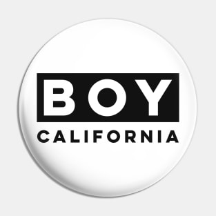 Boy California Pin