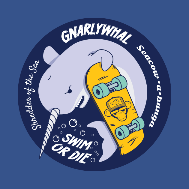 Gnarlywhal by MonkeyColada