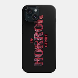 HORROR - Simple Design Phone Case